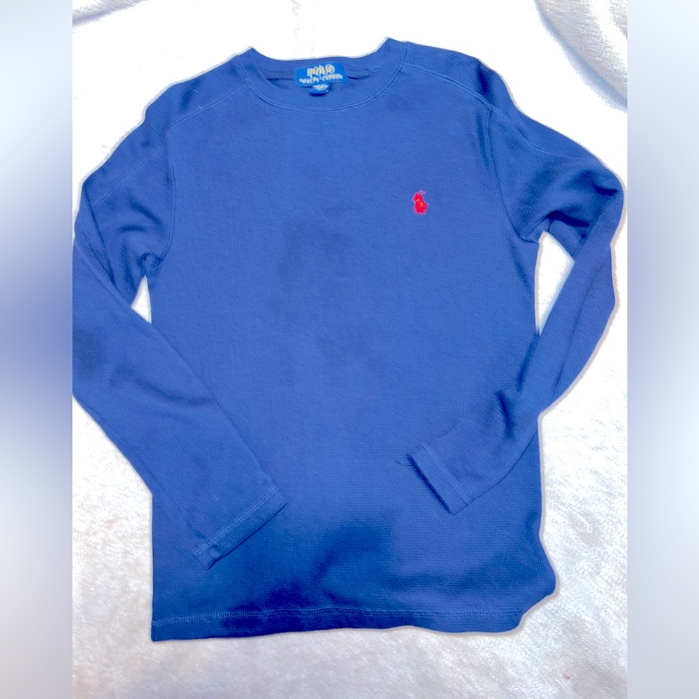 Ralph Lauren shirt, long sleeve, blue